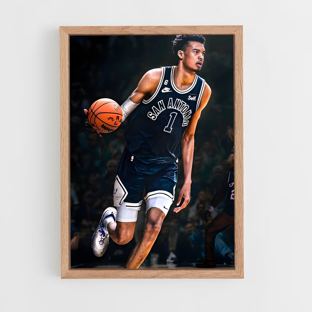 Poster Spurs Legend – affiche Basketball (vue 4)